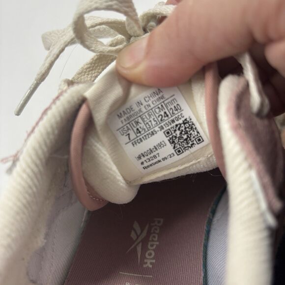 Reebok Forte Racer Women's 7 Pink White Athletic Shoes Sneakers Casual Walking - Picture 10 of 13